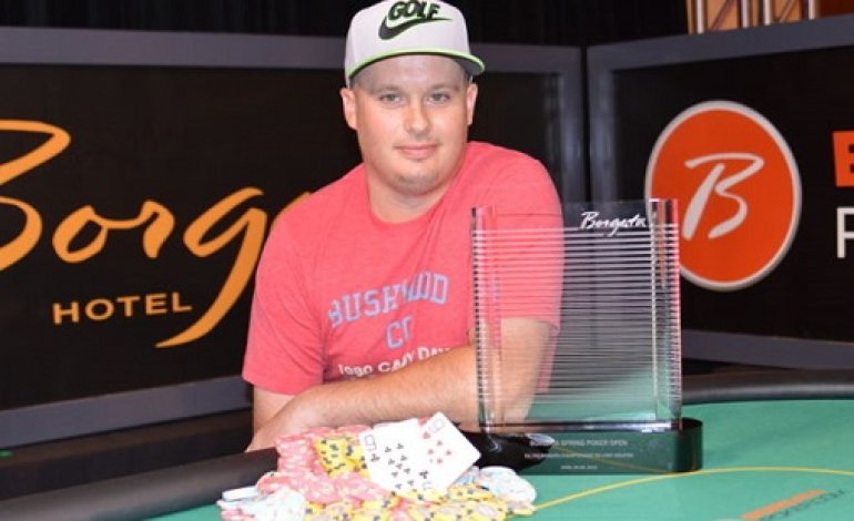 Paul Volpe won the 2016 Borgata Spring Poker Open Championship
